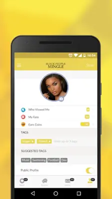 Black Dating Chat, Meet, Date android App screenshot 2